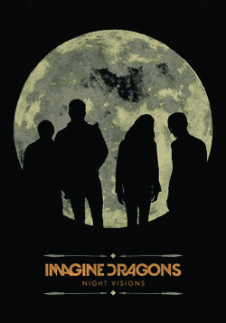 Textile Posters/Imagine Dragons - Howling Moon