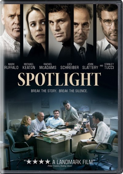 Spotlight (2015)/Mark Ruffalo, Michael Keaton, and Rachel McAdams@R@DVD