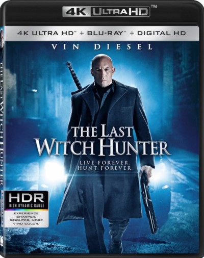 The Last Witch Hunter/Vin Diesel, Elijah Wood, and Rose Leslie@PG-13@4K Ultra HD/Blu-ray