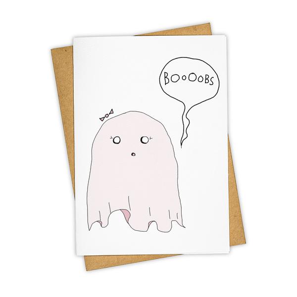 Greeting Card/Boooobs