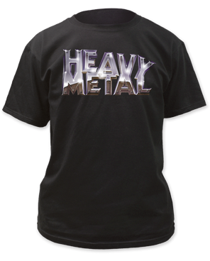 T-Shirt Lg/Heavy Metal - Metal