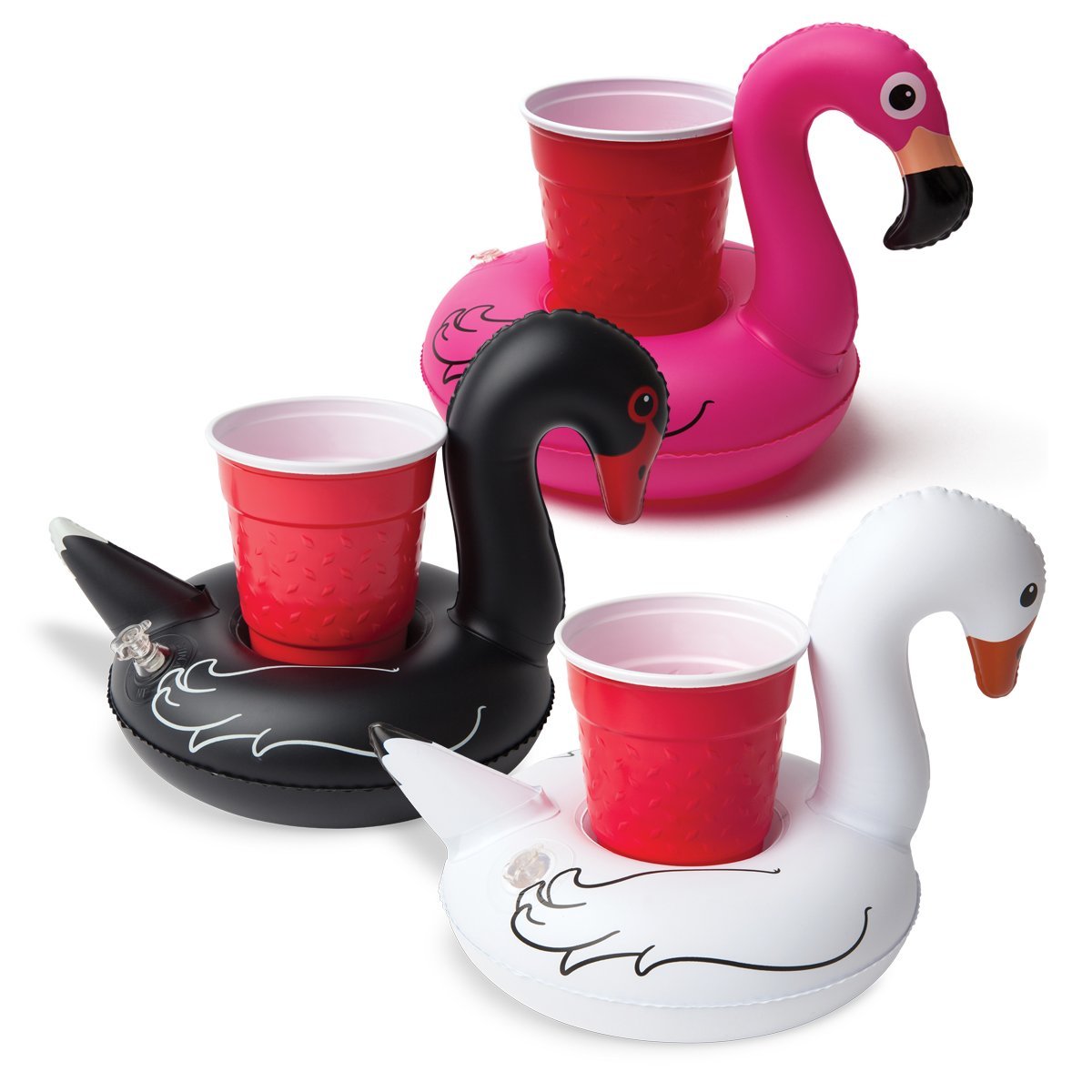 Drink Float/Pink Flamingo/Black Swan/White Swan