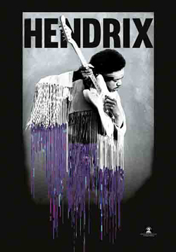 Textile Posters/Jimi Hendrix - Listening To Guitar