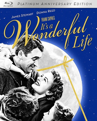 It's a Wonderful Life (Platinum Anniversary Edition)/James Stewart, Donna Reed, and Lionel Barrymore@PG@Blu-ray