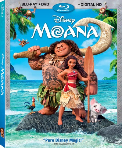 Moana (2016)/Auli?i Cravalho, Dwayne "The Rock" Johnson, and Rachel House@PG@Blu-ray + DVD