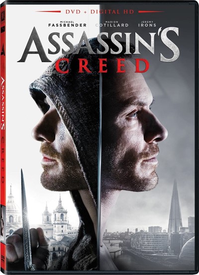 Assassin's Creed (2016)/Michael Fassbender, Marion Cotillard, and Jeremy Irons@PG-13@DVD