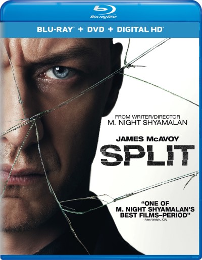 Split (2016)/James McAvoy, Anya Taylor-Joy, and Betty Buckley@PG-13@Blu-ray/DVD
