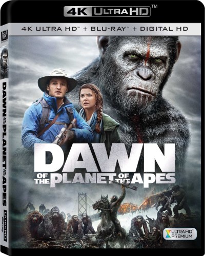 Dawn of the Planet of the Apes/Andy Serkis, Jason Clarke, and Gary Oldman@PG-13@4K Ultra HD/Blu-ray