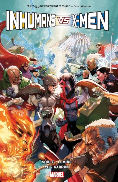 Inhumans vs. X-Men/Charles Soule, Jeff Lemire, and Leinil Francis Yu