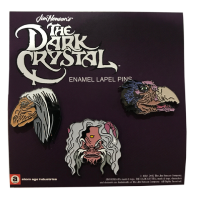Enamel Pin Set/Dark Crystal - Set Of 3