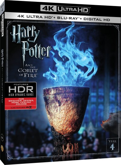 Harry Potter and the Goblet of Fire (2005)/Daniel Radcliffe, Rupert Grint, and Emma Watson@PG-13@4K Ultra HD + Blu-ray