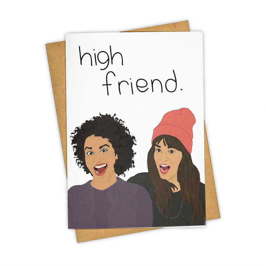 Greeting Card/High Friend - 229