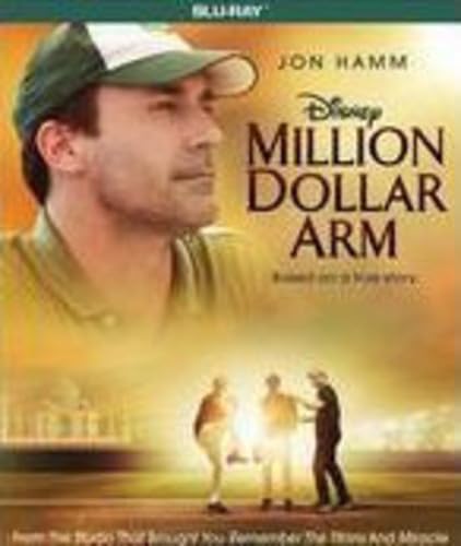 Million Dollar Arm (2014)/Jon Hamm, Aasif Mandvi, and Bill Paxton@PG@Blu-ray