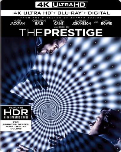 The Prestige/Hugh Jackman, Christian Bale, and Michael Caine@PG-13@4K Ultra HD