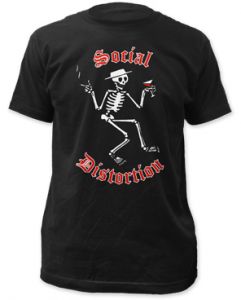 T-Shirt/Social Distortion - Skelly Logo@- SM