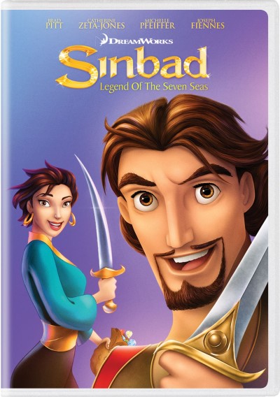 Sinbad: Legend of the Seven Seas (2003)/Brad Pitt, Catherine Zeta-Jones, and Michelle Pfeiffer@PG@DVD