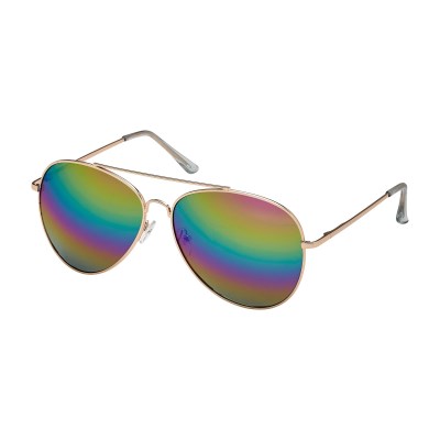 Sunglasses/GOLD/RAINBOW LENS