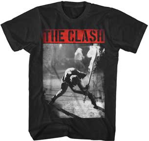 T-Shirt/Clash - Smashing Guitar@- SM