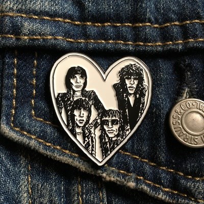 Enamel Pin/Ramones - Heart