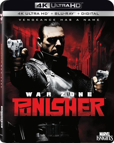 Punisher: War Zone/Ray Stevenson, Dominic West, and Julie Benz@R@4K Ultra HD/Blu-ray