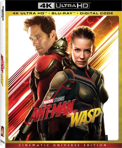 Ant-Man and the Wasp/Paul Rudd, Evangeline Lilly, and Michael Peña@PG-13@4K Ultra HD/Bu-ray