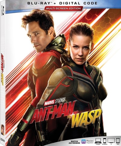 Ant-Man and the Wasp/Paul Rudd, Evangeline Lilly, and Michael Peña@PG-13@Blu-ray