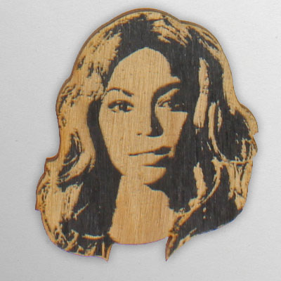Wood Ornament/Beyonce