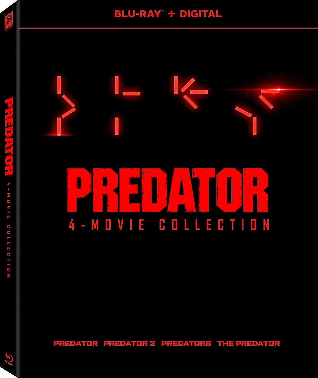 Predator: 4-Movie Collection/Arnold Schwarzenegger, Danny Glover, and Kevin Peter Hall@R@Blu-ray