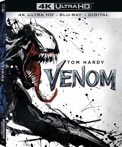 Venom (2018)/Tom Hardy, Michelle Williams, and Riz Ahmed@PG-13@4K Ultra HD/Blu-ray