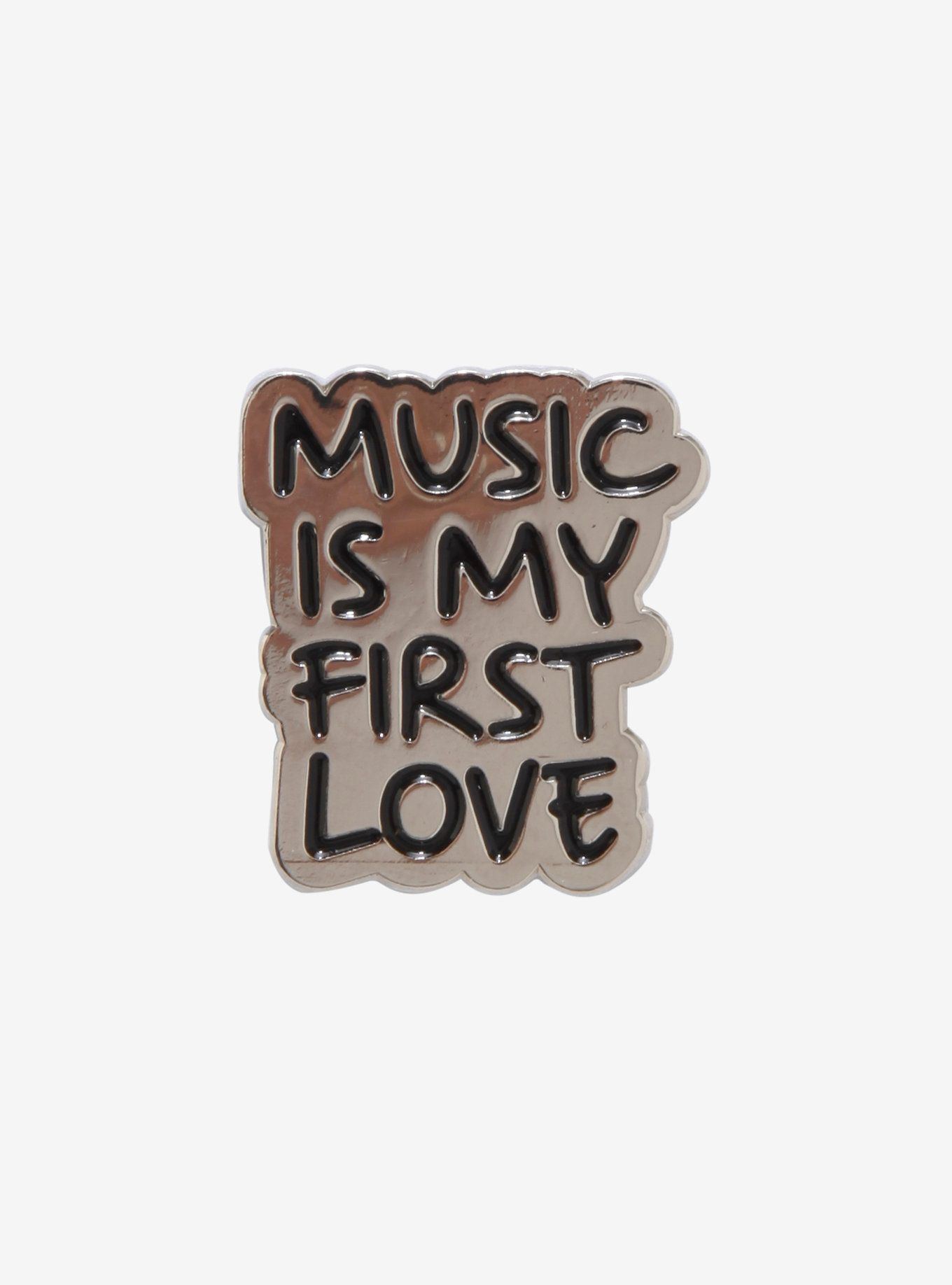 Enamel Pin/Music Is My First Love