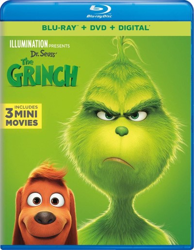 Dr. Seuss' The Grinch (2018)/Benedict Cumberbatch, Rashida Jones, and Kenan Thompson@PG@Blu-ray/DVD