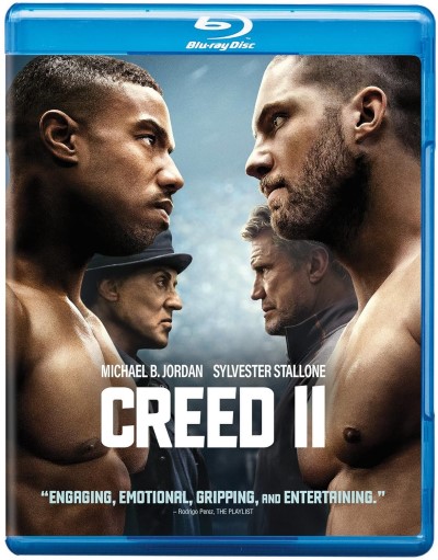 Creed II/Michael B. Jordan, Sylvester Stallone, and Tessa Thompson@PG-13@Blu-ray