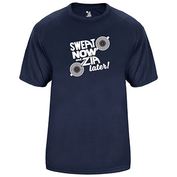 ZIA TEE/MENS - SWEAT NOW - BLUE@- MD