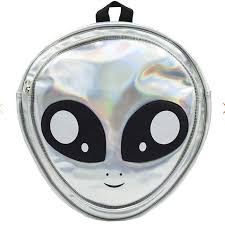 Backpack/Alien - Silver