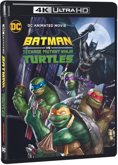 Batman vs. Teenage Mutant Ninja Turtles/Troy Baker, Eric Bauza, and Darren Criss@PG-13@4K Ultra Hs/Blu-ray