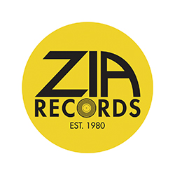 Sticker Logo Yellow Circle | Zia Records | Southwest Independent Rec