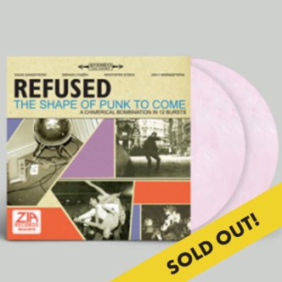 Refused/The Shape Of Punk To Come@Zia Exclusive(White & Red Swirl) * Numbered@Limited to 300