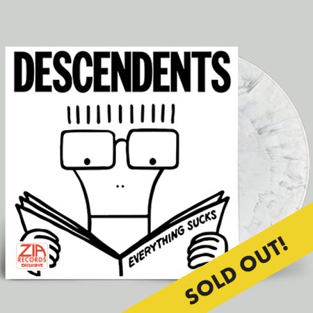 Descendents/Everything Sucks@Zia Exclusive(White & Black Swirl) * Numbered@Limited To 300