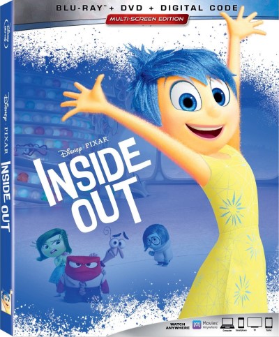 Inside Out (2015)/Amy Poehler, Phyllis Smith, and Richard Kind@PG@Blu-ray + DVD