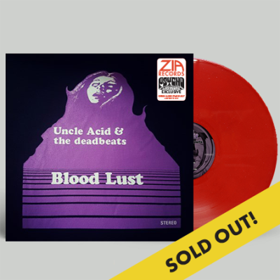 Uncle Acid & The Deadbeats/Blood Lust@Zia Exclusive(Red Sparkle Vinyl)@Limited to 200 - Numbered