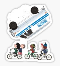 Sticker/Stranger Things - Bike Ride