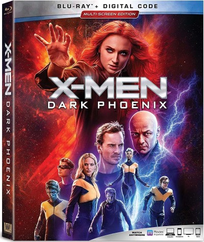 X-Men: Dark Phoenix/James McAvoy, Michael Fassbender, and Sophie Turner@PG-13@Blu-ray