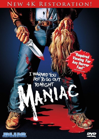 Maniac (1980)/Joe Spinell, Caroline Munro, and Gail Lawrence@R@DVD