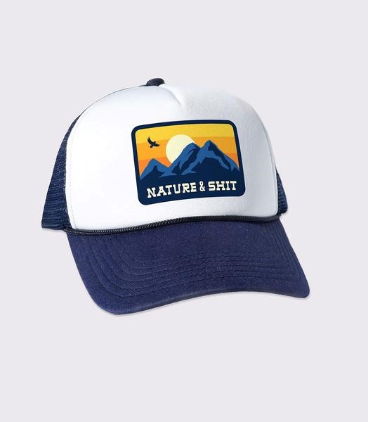 Hat - Trucker/Nature & Shit
