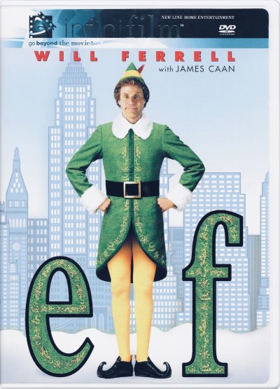 Elf (2003)/Will Ferrell, James Caan, and Zooey Deschanel@PG@DVD