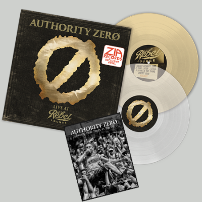 AUTHORITY ZERO/Live At The Rebel Lounge(Vinyl/Book Bundle)@Zia Exclusive