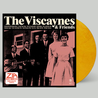 The Viscaynes & Friends/Yellow Moon Vinyl@Zia Exclusive - Limited To 200