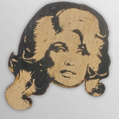 Wood Ornament/Dolly Parton