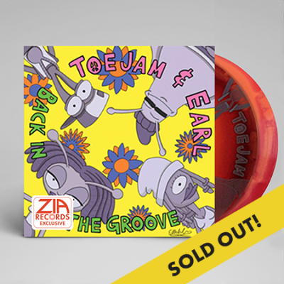 TOEJAM & EARL/Back In The Groove(Orange & Red Swirl)@Zia Records & Bull Moose Exclusive@Limited To 250