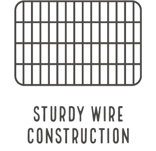 Sturdy Wire Construction